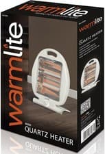 Image of Warmlite WL42006 Folding Quartz Heater, 2 Heat Settings, Carry Handle, 400-800 W