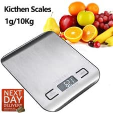 Image of Digital Kitchen Scale 10kg Food Multi-Function Balance Measuring Cooking Baking