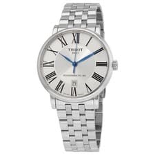 Image of Tissot Carson Powermatic 80 Automatic Silver Dial Men's Watch T122.407.11.033.00