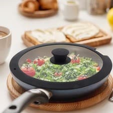 Image of Functional Silicone Lid for Pots in Multiple Sizes Easy to Use and Clean