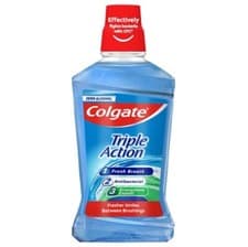 Image of Colgate Triple Action Mild Mint Mouthwash 500ml X 3