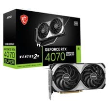 Image of MSI GeForce RTX 4070 SUPER 12G VENTUS 2X OC GDDR6X Graphics card