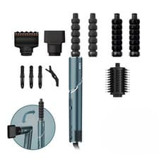 Image of Shark FlexStyle 5-in-1 Air Styler & Hair Dryer | Teal |REFURB |HD446UK