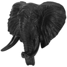 Image of Wall Animal Resin Elephant Wall Art Decoration Decor large wall decor