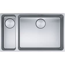 Image of Franke Mythos 1.5 Bowl Undermount Kitchen Sink Stainless Steel (MYX 160-50-16)