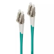 Image of ALOGIC 15m LC-LC 10G Multi Mode Duplex LSZH Fibre Cable 50/125 OM3. Cable len...