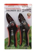 Image of Wilkinson Sword 1111243W Bypass & Anvil Pruner Set - £28