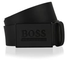 Image of HUGO BOSS Icon Belt size 32inch/85cm Black