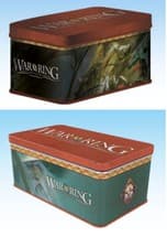 Image of WOTR006 & WOTR002 War of the Ring Game Tin & 240 Sleeves Card Box Gandalf Ed NEW
