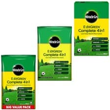 Image of Miracle Gro Evergreen Complete 4 in 1 Lawn Feed , 80m2 200m2 7kg Moss Weed Kille