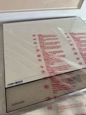 Image of SAMSUNG NZ64B5067YY - Bespoke SlimFit White Induction Hob with Dual Flex Zone