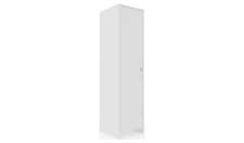 Image of 1 Door White Wardrobe 176 x 43 x 50cm Argos Home Seville - New Boxed