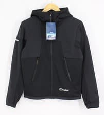 Image of BERGHAUS MENS BENWELL HOODED JACKET UK XS BLACK RRP £140 IB