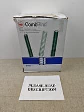 Image of GBC Binding Combs Plastic 21 Ring 450 Sheets A4 51mm White Ref 4028207 (READ)