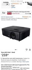 Image of Optoma DS-9092PWC Projection Screen