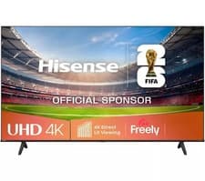 Image of HISENSE 55" TV 55A6QTUK LED 4K UHD HDR Smart with Freely Direct Lit