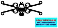 Image of X Wing Fighter Star Wars #19 Vinyl Decal Sticker Car Truck Window Various sizes