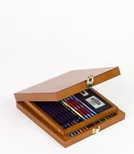 Image of Derwent Watercolour Collection Wooden Box