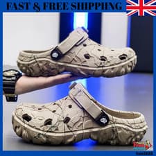 Image of Crocs Unisex Marbled Clog - Multi Camouflage bone white, Camouflage purple UK