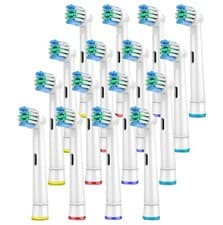 Image of Electric Toothbrush Heads Compatible With Oral B Braun Replacement Brush Heads