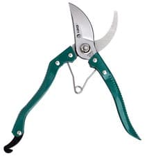 Image of HUAQI 8" Garden Shears Tree Branch Plants Pruning Trimming Cutting Scissors Tool