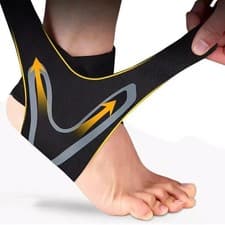 Image of Ankle Support Compression Brace Foot Heel Achilles Tendon Arthritis Pain Strap