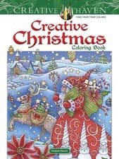 Image of Marjorie Sarnat Creative Haven Creative Christmas Coloring Book (Paperback)