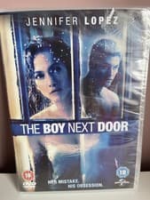 Image of DVD The Boy Next Door Jennifer Lopez rated 18 unused in packaging