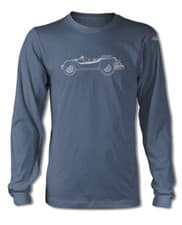 Image of 1968 Meyers Manx Steve McQueen Dune Buggy 1968 T-Shirt - Long Sleeves - Side Vie