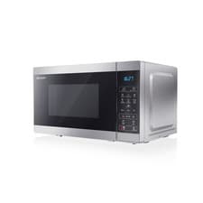 Image of Sharp Silver 800W 20 Litre Capacity Microwave with 11 Power Levels - YC-MS02U-S