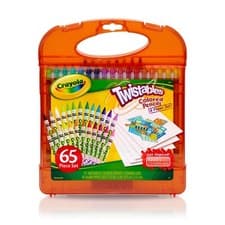 Image of Crayola Twistables Pencils Set Drawing Kit for kids Drawing Art Pencil Case 65ct