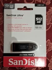 Image of NEWSEALED SanDisk Ultra 512GB USB 3.0 USB Flash Memory Drive Memory Stick Pen