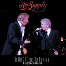 Image of Air Supply It Was 30 Years Ago Today Live (CD) Album (US IMPORT)