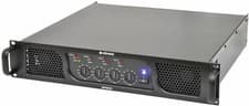 Image of Citronic QP1600 Quad Power Amplifier – 4x400W With 4 Channel, 2U Rack-Mountable