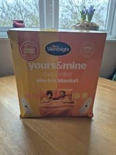 Image of Silentnight Yours Mine Dual Control Electric Blanket Super King Size, Heated