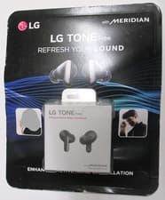 Image of LG TONE UFP5 Bluetooth In-Ear Earbuds - Black-New & Sealed
