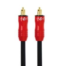 Image of JuicEBitz® TOSlink Digital Audio Cable Fibre Optical Lead - LIFETIME WARRANTY