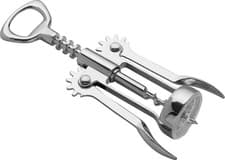 Image of Twin Lever Stainless Steel Corkscrew, Silver Finish, Pack of 24, Professional Ba