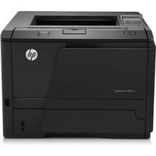Image of HP LaserJet Pro 400 M401dne Laser Printer with New toner