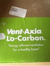 Image of Vent Axia Lo-Carbon Centra dMev Humidistat Timer Pullcord Extractor Fan 443045A