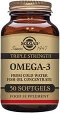 Image of Solgar Triple Strength Omega 3 - Supports Brain & Eyes - Heart Health Friendly