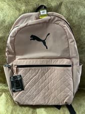Image of Trending PUMA FLOW Rose Gold Pink BACKPACK - NEW WITH TAGS-