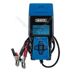 Image of Draper 12V Battery Tester with Printer