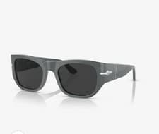 Image of PERSOL New Genuine Sunglasses Unisex PO3308-S Grey / Black Polarised