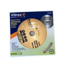 Image of VITREX 180mm 7" General Purpose Diamond Porcelain Tile Cutting Blade/Disc 103407