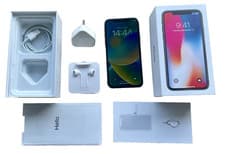 Image of NEW Apple iPhone X - 256GB , Unlocked - Never used with box, BLACK