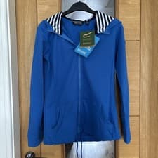 Image of Regatta Women’s Full Zip Hoodie, Blue, Size 8.
