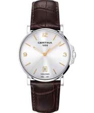 Image of Certina DS CAIMANO White Dial Quartz Watch Date C017.410.16.037.01 Swiss Made