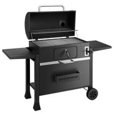 Image of KCT XXL CHARCOAL BBQ GRILL EXTRA LARGE SMOKER BARBECUE COAL ADJUSTABLE ASH TRAY