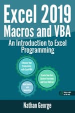 Image of Excel 2019 Macros and Vba: an Introduction to Excel Pro -  NEW Nathan George 201